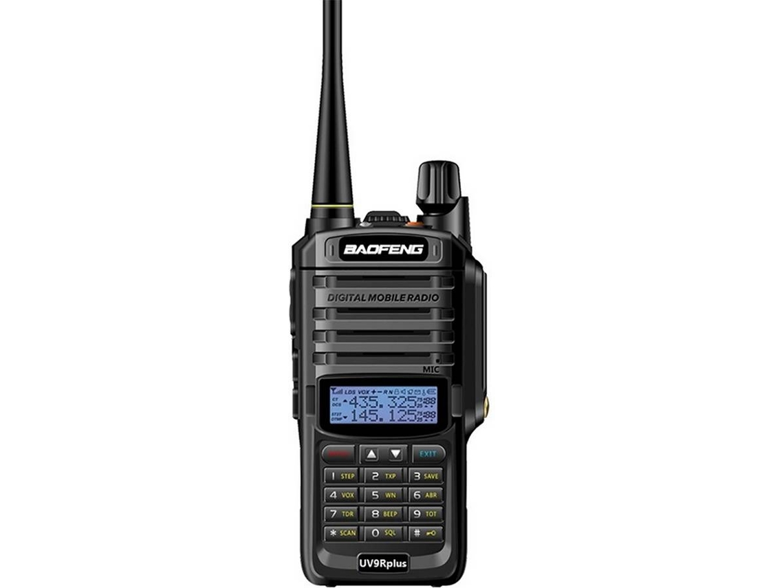 Radio Bidirecional VHF UHF Walkie Talkie a Prueba de Agua