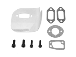 Kit De Cubierta De Protección Térmica Con Deflector Para Motosierras Husqvarna 268k, 272, 272k, 272s Y 272xp.