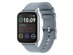 Reloj Inteligente Mujer Hombre 1 65 Pulgadas Reloj Inteligente Resistente Al Agua Ip68 Reloj Inteligente con Monitor De Ritmo CardíacoAzul YEMAESRE