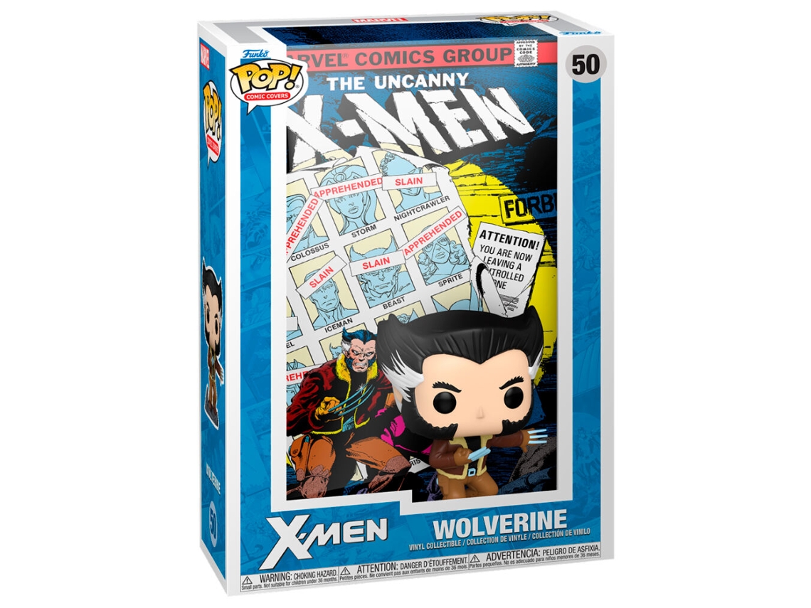 Figura Pop Marvel X-men Comic Cover Wolverine B.active