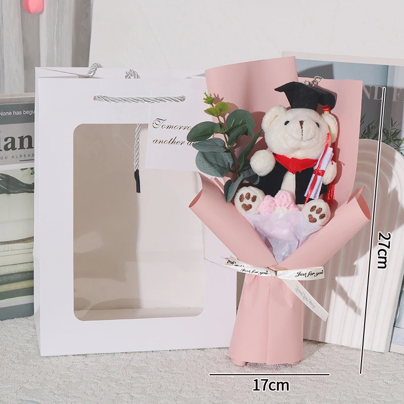 Ramos De Flores De Ganchillo, Ramos De Graduación, Regalos De Ganchillo Hechos A Mano