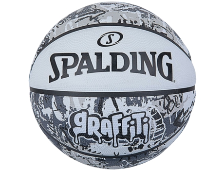Balón de Baloncesto SPALDING (7 - Goma - Gris)
