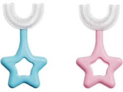 Cepillo de dientes en forma de U para niños, ideal para el entrenamiento de bebés y lactantes, con cabezal de silicona suave, Quali GOKOCO.