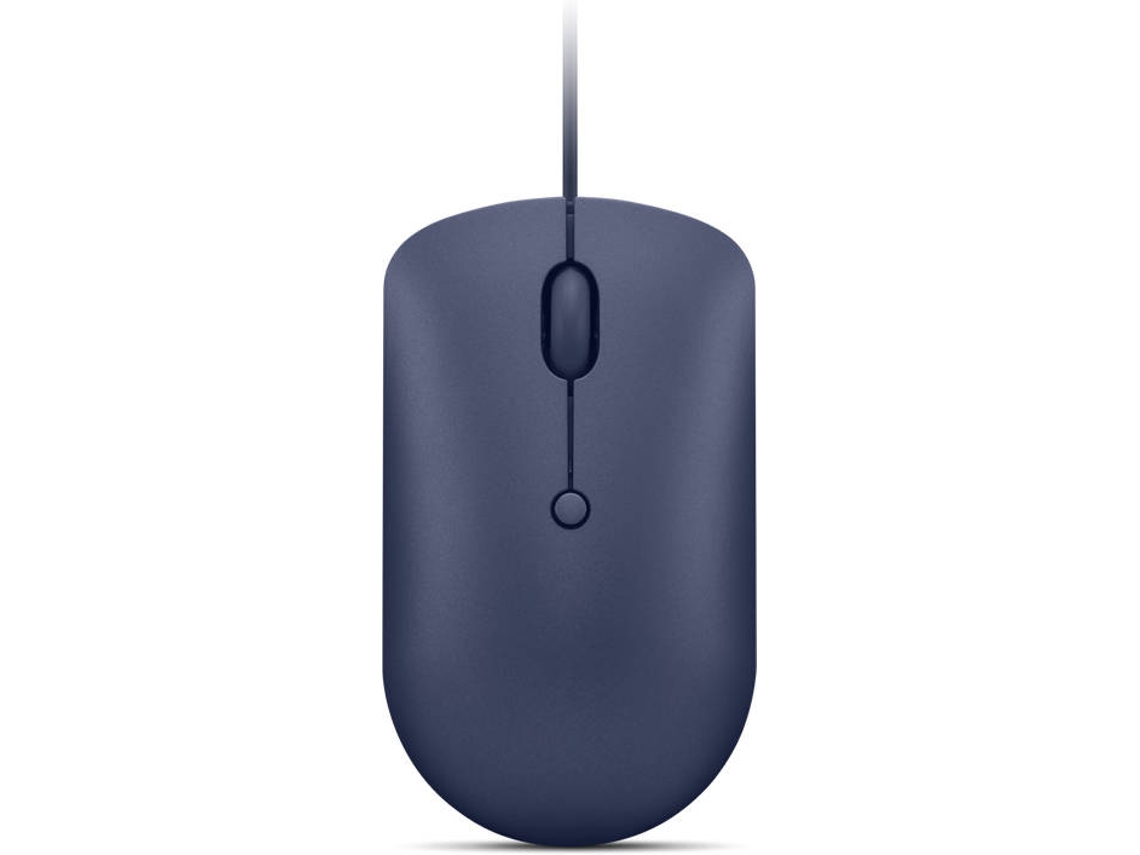RATO C/FIO LENOVO USB-C COMPACTO - AZUL