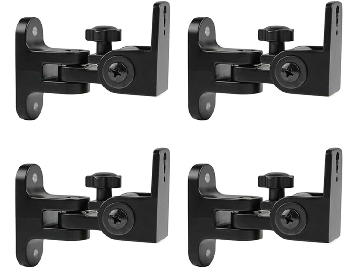 Juego De 4 Soportes De Pared Universales De Aleación De Zinc Para Altavoces