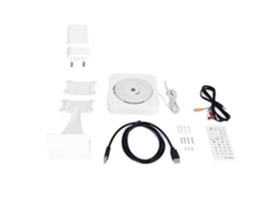 Reproductor de vídeo y audio con control remoto Bluetooth