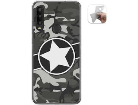 Carcasa Alcatel 1SE 2020 TUMUNDOSMARTPHONE Camuflaje 02 Multicolor