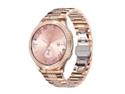 Reloj Inteligente Para Mujer, Teléfonos Android/ios, Llamadas, Frecuencia Cardíaca, Presión Arterial, Más De 100 Modos, Dorado