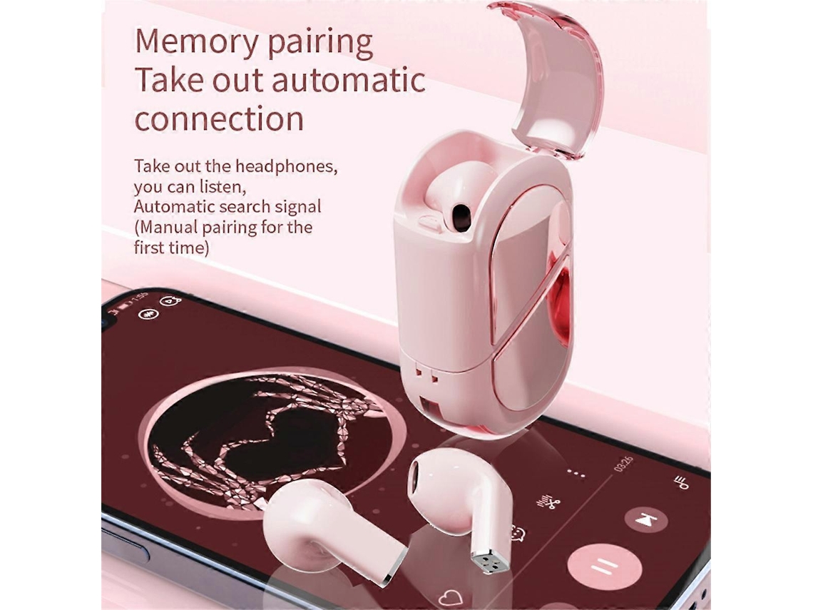 Auriculares Inalámbricos Bluetooth 5.3 Negros