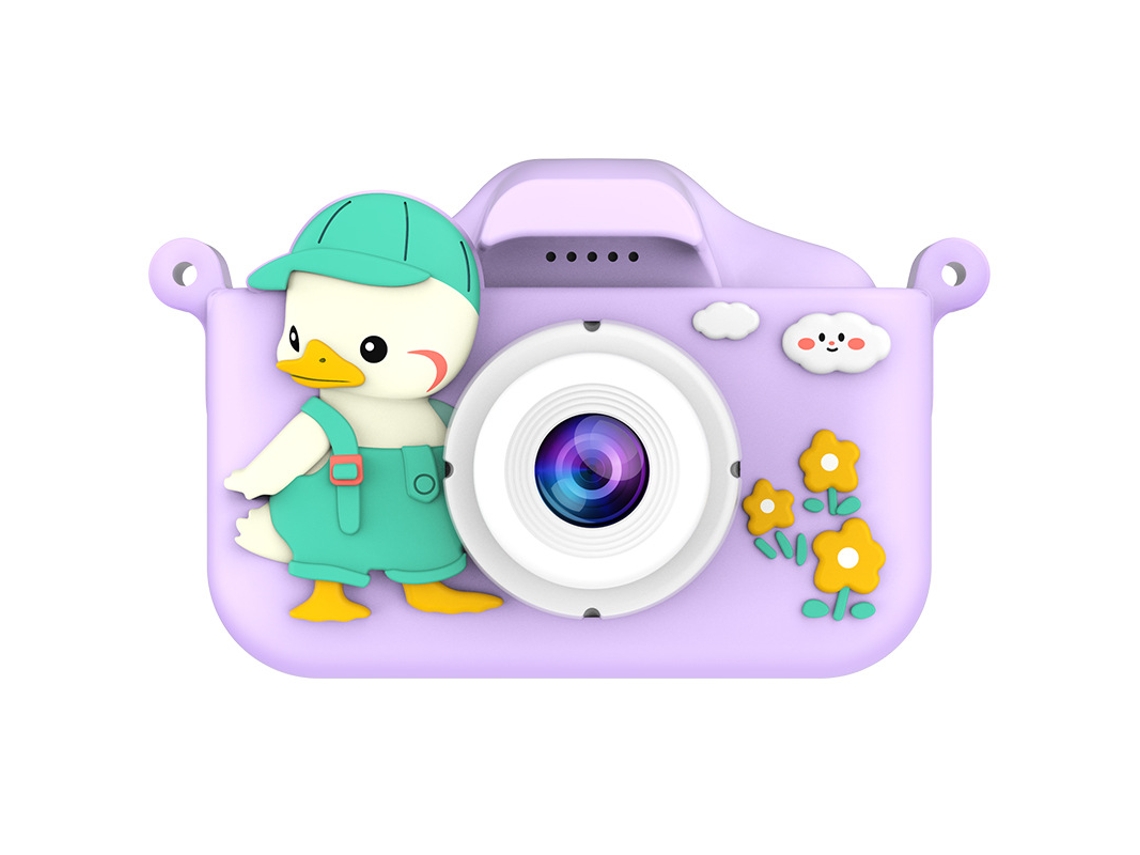 Cámara Infantil, Mini Cámara De Vídeo De Senho Animado, Cámara Digital (pato) Czhhmart