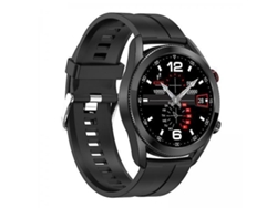 Reloj inteligente deportivo de silicona negra con monitor de presión arterial y oxígeno en sangre, resistente al agua IP68, paquete de 2, L19 Ly Ebike