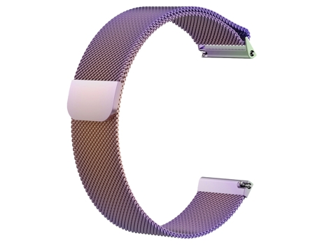 Correa de reloj inteligente para Fitbit Versa 2 / Fitbit Versa / Fitbit Versa Lite milanesa, tamaño grande: 2,3x25,8 cm (colorida)
