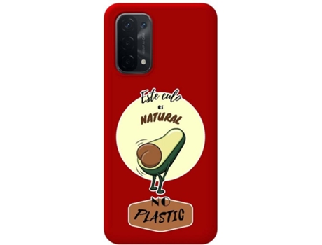 Carcasa Oppo A54 5G / A74 5G TUMUNDOSMARTPHONE Natural No Plastic Rojo