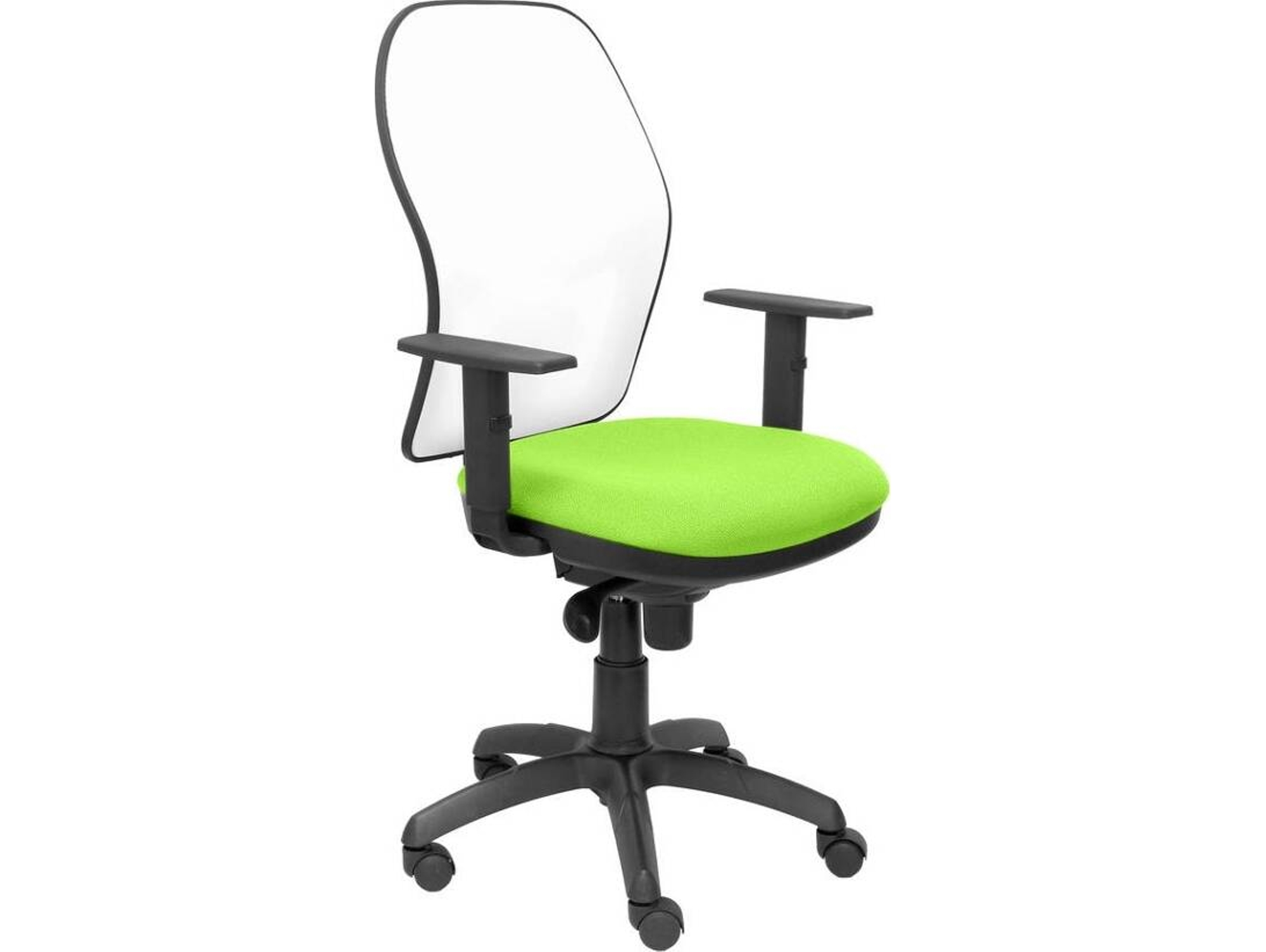 Silla de Escritorio Operativa PYC Jorquera Verde B (Brazos Ajustables - Malla)