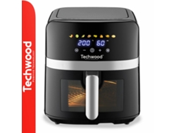 Freidora eléctrica sin aceite Techwood de 1700 W y 8 l y 2 kg