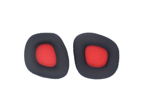 Protetores de ouvido de reposição para Corsair Void PRO/VOID ELITE Rojo INF