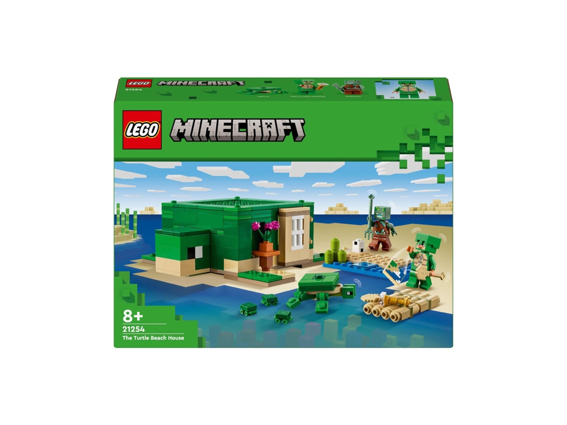LEGO Minecraft: A Casa de Praia Tartaruga (234 peças)