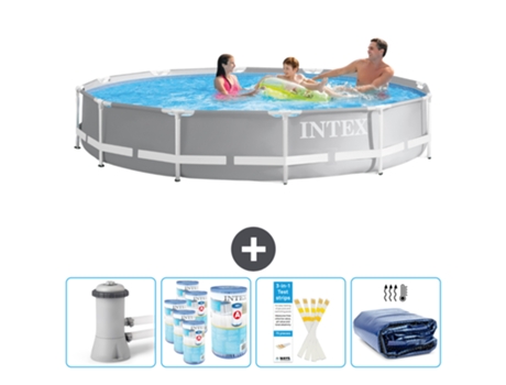 Piscina Tubular INTEX 26712GN-CB86 (6503 L - 366x76cm)
