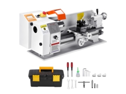 Torno para metal Succebuy 1250 W, 2500 RPM, 220 x 450 mm, con avance automático