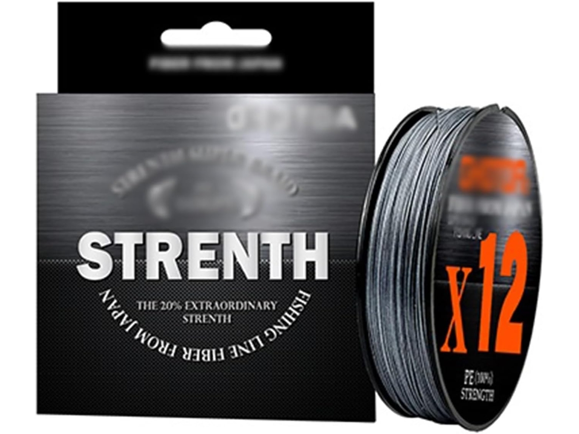 Hilo De Pesca Trenzado 100 M, 12 Hebras, Multifilamento, Para Carpas, 25 A 92 Lb (color: D, Tamaño: M X 6,0),