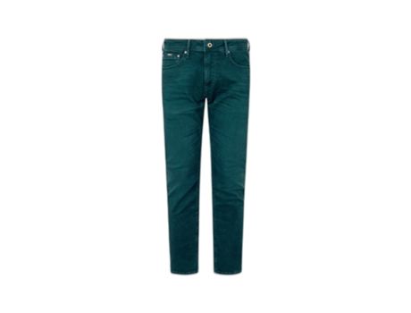 Pantalones PEPE JEANS Stanley Mezclilla Verde (30x32)