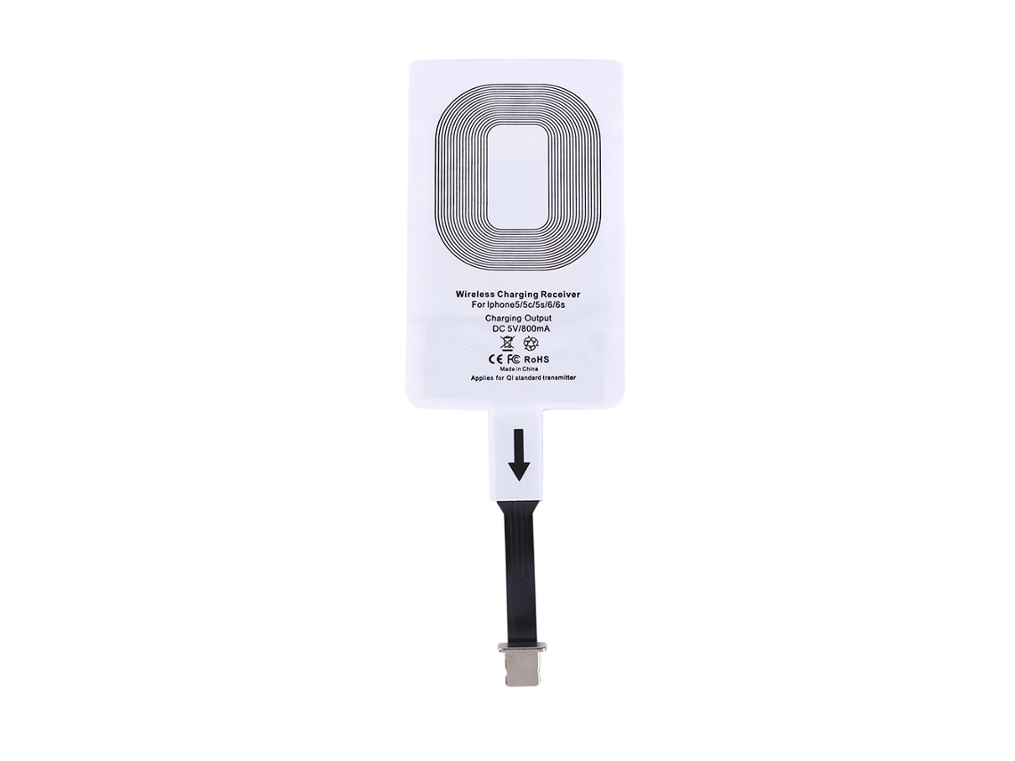 Receptor Inalámbrico (carga Móvil, Compatible Con Iphone 6plus/6splus Blanco)