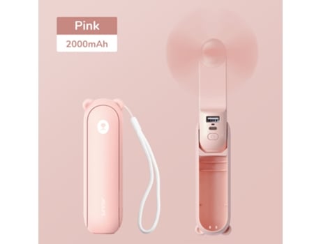 Ventilador Portátil KARMADALE handheld Mini Fan Usb Rechargeable Small Pocket Fan