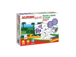 Set de Actividades Animales Recortables y Coloreados Alpino Ac000004