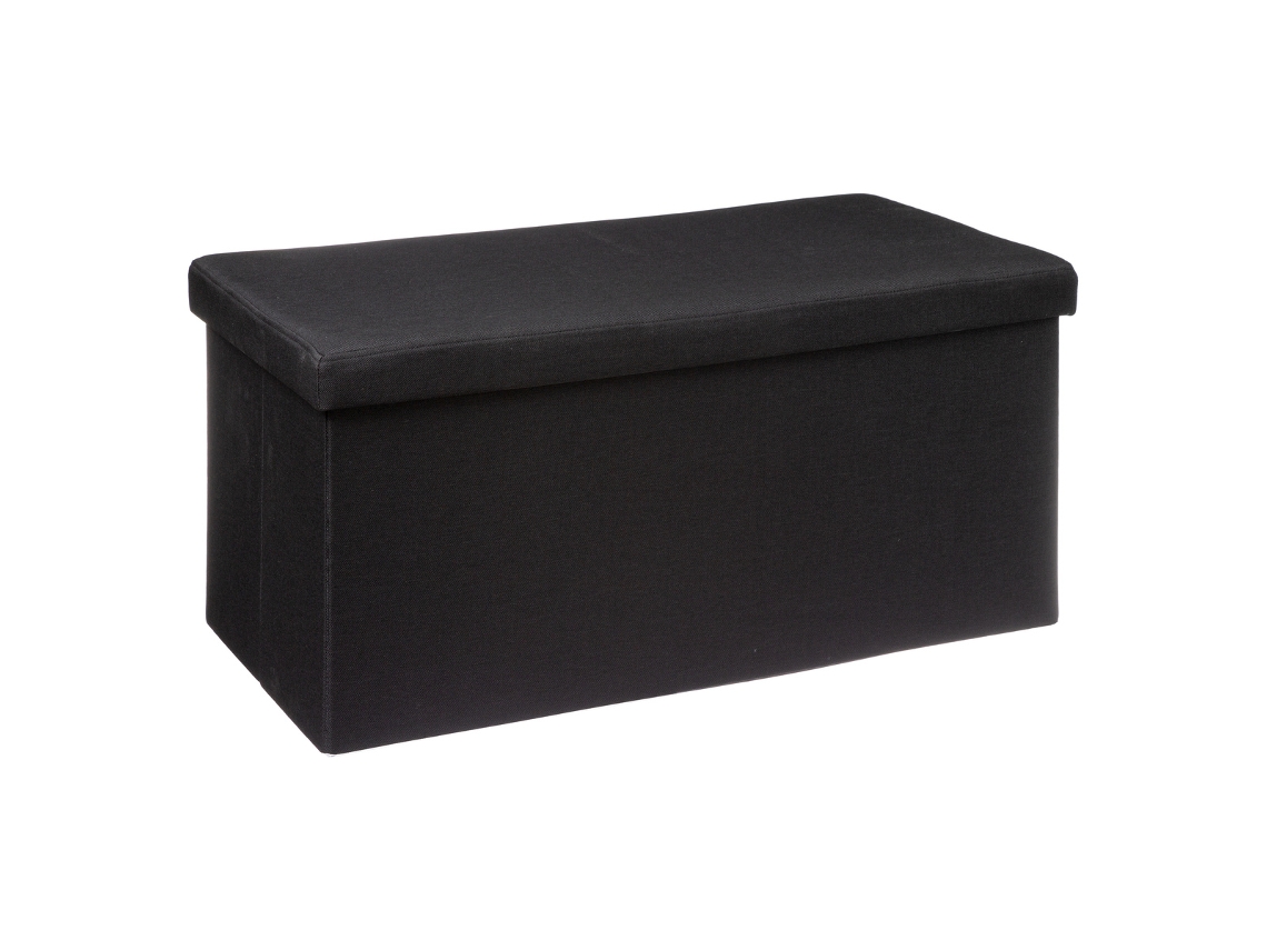5five - puff doble plegable mix n modul negro