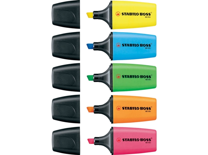 Pack de de Marcadores STABILO Boss Mini Multicolor - Plástico)