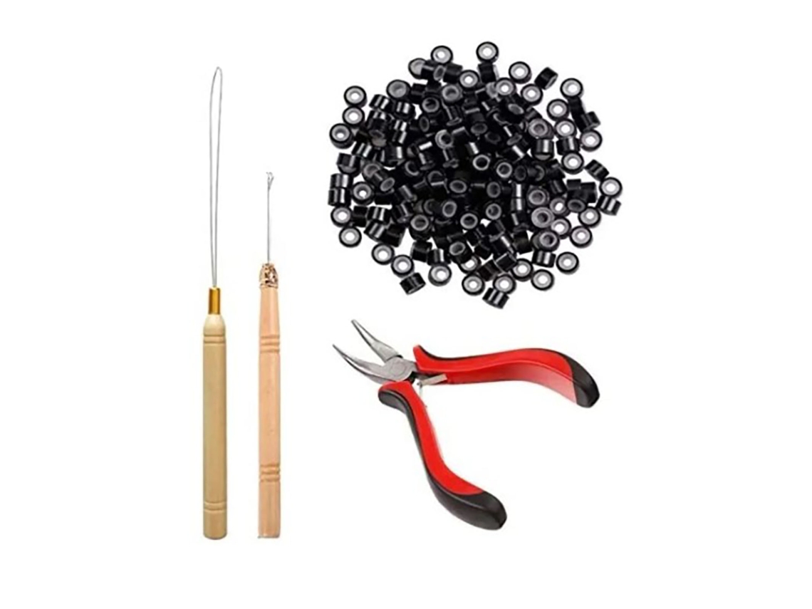 Juego De 4 Alicates Para Pelucas Y Extensiones De Cabello