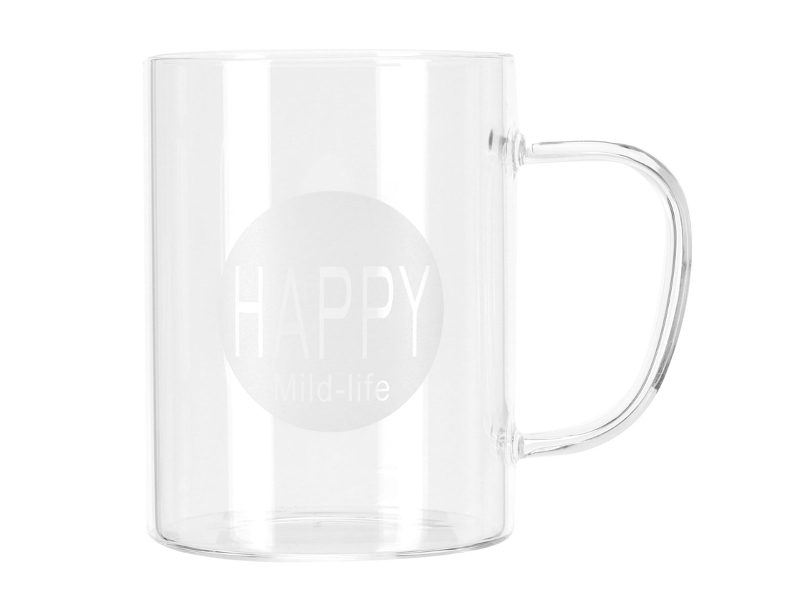 Vasos de vidrio ecológicos y saludables, sin plomo y con asa, de cristal transparente para café y té, ligeros y duraderos, lavables a máquina.