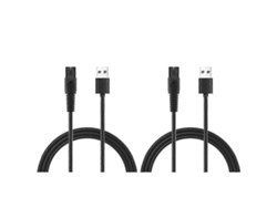 Cargador USB para afeitadora QP2724, QP2834, QP1924, MG9520 (2 unidades) Vayotoy