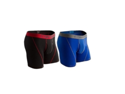 Paquete De 2 Calzoncillos Deportivos De Malla Para Hombre Exofficio, 6 Pulgadas, Tallas Estadounidenses.