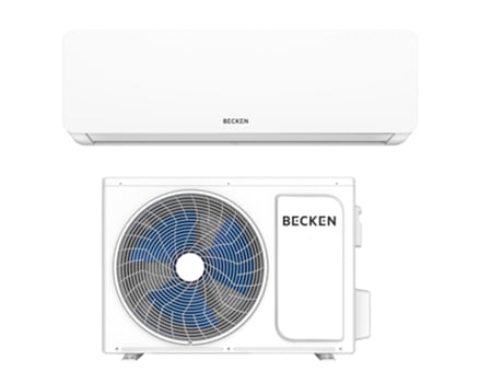 Aire Acondicionado BECKEN BAC8698 (24 m² - 2773 Frig/h - Blanco)