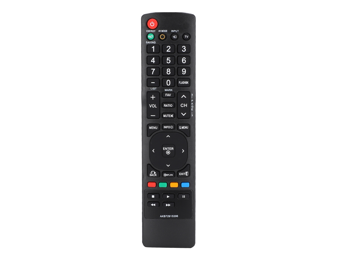 Mando A Distancia De Repuesto Seguro Para Tv Lg Akb72915206 Negro - Accesorio Abs