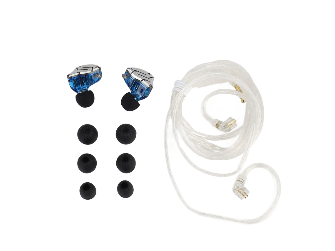 Auriculares Intrauditivos Cableados Kz Zs10 Pro De 3.5mm, Híbridos 1dd+4ba, Para Música Hifi Y Deportes, Con Micrófono