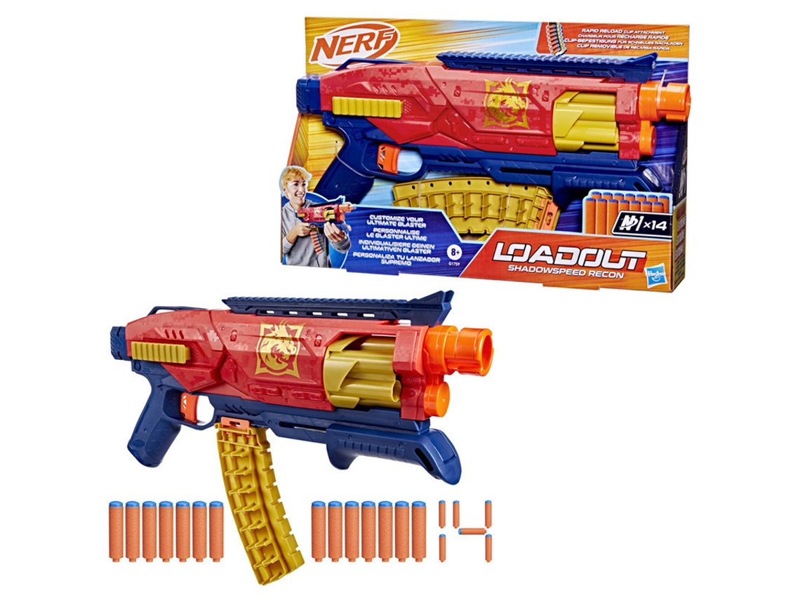 Equipa el nerf de reconocimiento de Shadowspeed