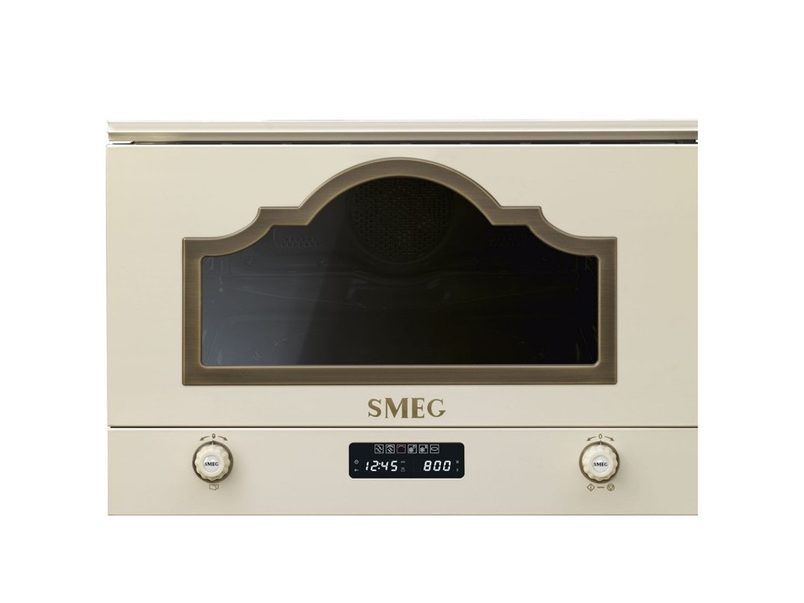 Microondas SMEG MP722PO Crema
