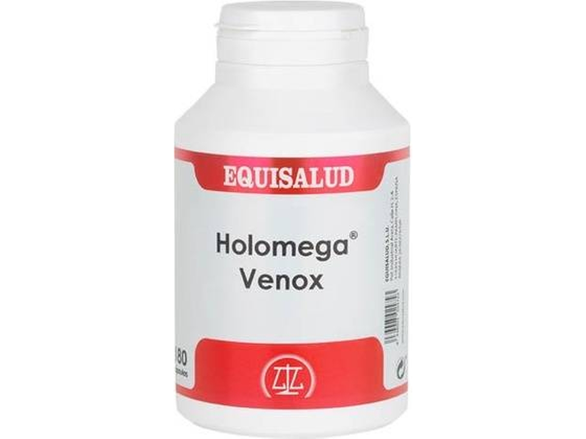 Complemento Alimentar EQUISALUD Venox Holomega (180 cápsulas)