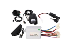 Kit De Conversión Para Bicicleta Eléctrica, Triciclo O Patinete, Con Motor De 36 V Y 350 W, Control De Pedal Y Luz Delantera.