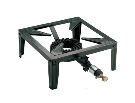 Placa de gas portátil cuádruple de hierro fundido KEMPER 5.5 Kw 104986