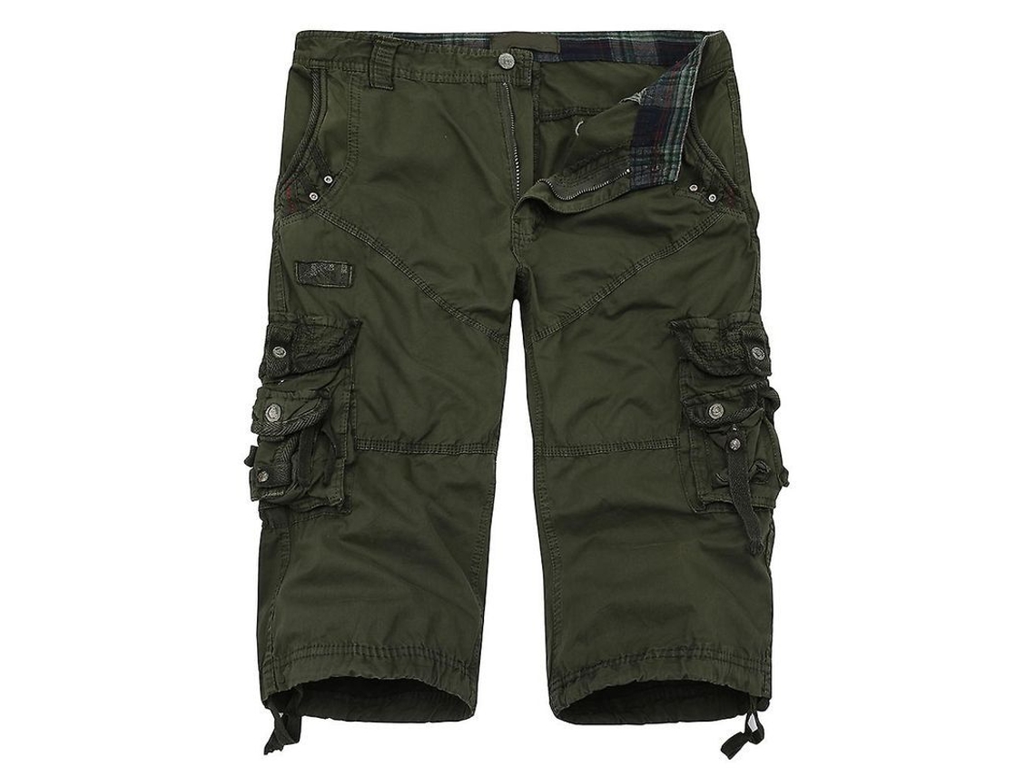 2026-pantalones Cortos Cargo Casual Para Hombres Mystdiy Al Aire Libre De Algodón Suave Y Transpirable