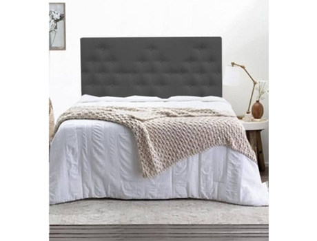 Cabecero DECORQUALITY Marsella (Negro - Tejido Antimanchas - 105 x 70 cm)