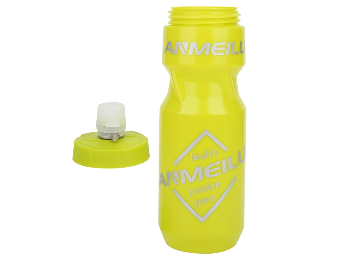 Botella De Agua Para Bicicleta 710ml Pp Con Tapa Anti-polvo Equipo De Ciclismo Para Montaña Color Verde