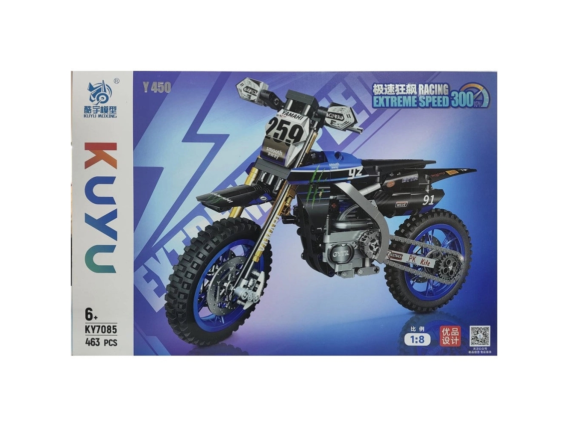 Maqueta puzzle Moto Racing ky7085 (463pcs) Nuevo