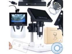 Microscopio digital DM3-Z01B049 – Pantalla LCD de 4,3'' | Aumento de 50x a 1000x | Conectividad a PC