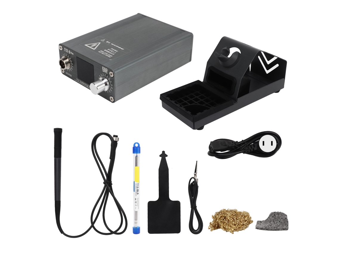 Estación De Soldadura Termostática Digital Inteligente Portátil, Kit De Soldadura Eléctrica De Alta Frecuencia, 100-240 V, Enchufe Estadounidense.