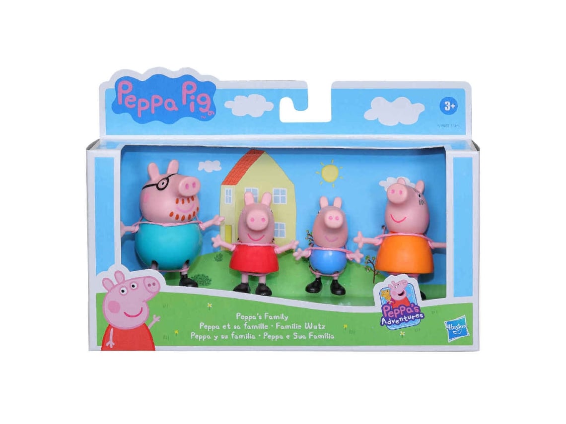 Juego Educativo PEPPA PIG Pep Peppas Family 4 Pack Ast (Edad Mínima: 3 Años - 5,08 x 22,86 x 16,51 cm)