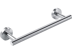 Toallero de baño, toallero para baño y cocina, acero inoxidable 304, montaje en pared, 12, plateado Jortmrd